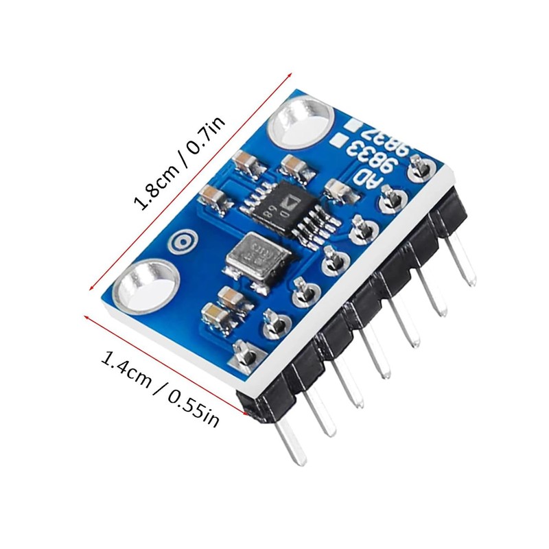 DUTTY AD9833 Sine Square Wave DDS Signal Generator Programmable Microprocessors