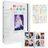 Photocard Binder A5 Kpop Photocard Holder Book, 200 Pockets Kpop