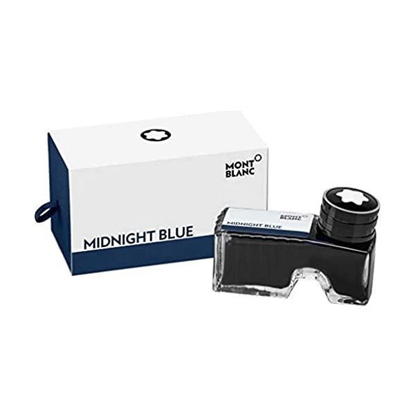 Montblanc Ink Bottle Lavender Purple 105196 – Premium-Quality Refill Ink in Dark Purple for Fountain Pens, Quills, and Calligraphy Pens – 60ml Inkwell