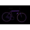 RydeSafe Reflective Decals - Hexagon Kit - Large (Purple)