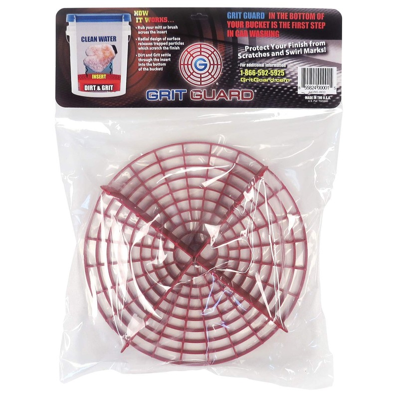 The Grit Guard Insert (Red) - Fits 12 inch Diameter