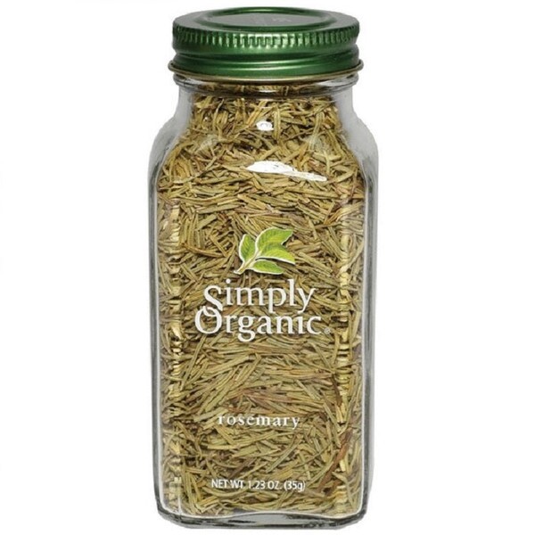 Simply Organic Rosemary Leaves Large Glass 35g