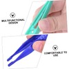 Minkissy 2sets Elegant Eyebrow Tweezers Set for Women Plastic Makeup