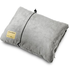 Mozambique Camping Pillow, Travel Pillow, Portable Pillow, Urethane, Medium [Enables You to Sleep Better While Camping] (Gray)