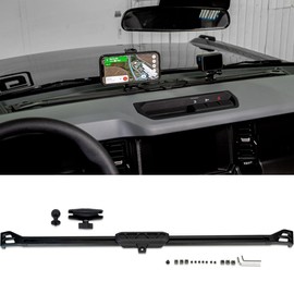 IAG I-Line Full Length Dash Mount Rail System (w/Accessory Ball Mount) for Ford Bronco 2021+ 2/4 Door (Not Sport)