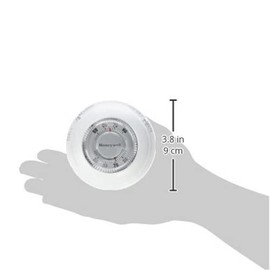 Honeywell T87N1000/U Thermostat, Round, Mercury Free, Manual