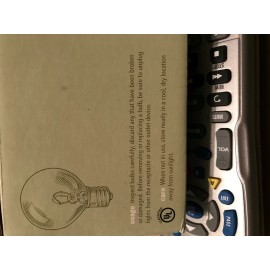 MARTHA STEWART EVERYDAY GARDEN RARE 4 MARTHA STEWART EVERYDAY GARDEN G50 & C9 CLEAR BULBS LIGHTING 2004 BOX