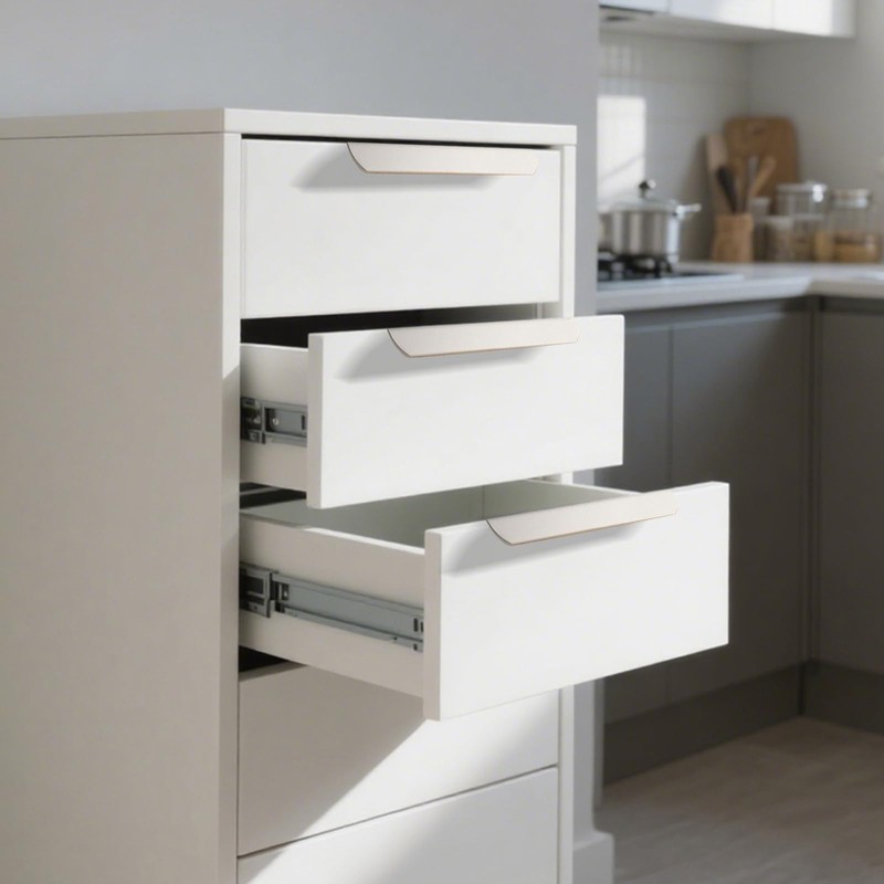 RLMVGBX 2 Pack Finger Edge Pull 128MM Cabinet Pulls Concealed