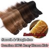Double Weft 100% Remy Human Hair Clip in Extensions 10''-22''