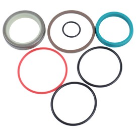 Dowfane Hydraulic Seal Kit 25H49328 Compatible with Bush Hog 2447 2446 2426 2-1/4" Cylinder with 1-1/2" Rod