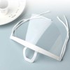 Hygienic Plastic Masks (10 Pack) for Cooking & Food Service Transparent Sanitary Mask (10 Pack) 3ea