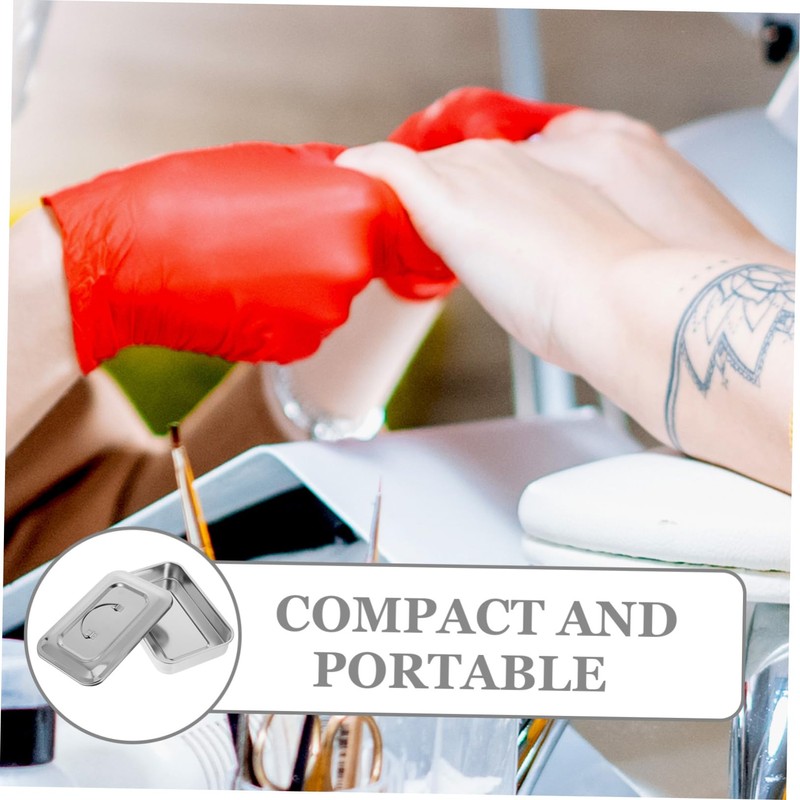 OATIPHO High Temp Sterilizer Square Box Bottle Tray Square Convenient