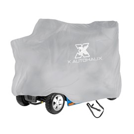 X AUTOHAUX Mobility Scooter Cover Rain Transport Protection Grey