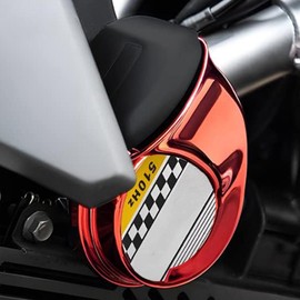 Loud Horn for Motorcycle - Waterproof Snail Air Horn,Multipurpose Fashionable Air Horn, Energy Saving Horn for Scooters, Mopeds, ATVs, Karts