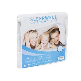 100% Waterproof Mattress Protector, Air Fabric Cooling Mattress Topper Cover, Smooth, Soft, Breathable, Noiseless, Washable, Deep Pocket (200 x 200 cm)