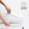My home store Double Fitted Sheet 25 cm Deep Brushed