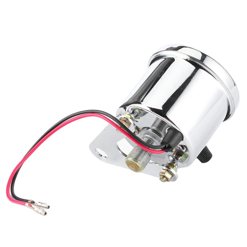 Universal Motorcycle Speedometer Odometer 12V Night Viewing Meter Kilometer Table