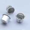 20 Pcs Aluminum Candle Cups Small Metal Candlestick Holder Cups