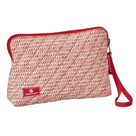 Eagle Creek Kosmetikbeutel Pack-It Original Quilted Reversible Wristlet Wendetasche für Hygieneartikel, repeak red, 23 cm