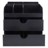 Vencer Coffee Condiment and Accessories Caddy Organizer,Black VCO-002