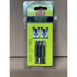 Ryobi Spiral Screw Extractor Set (3-Piece) A96SE31