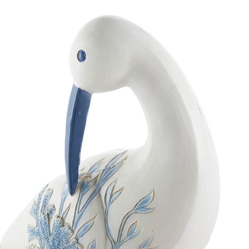 Deco 79 Polystone Bird Decorative Sculpture Home Decor Statues, Set