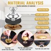 LEIFIDE 2 Pcs 2 Inch Kitchen Sink Hole Cover Faucet