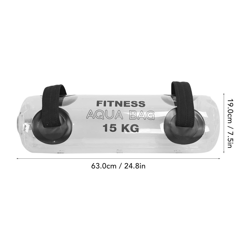 Weight Training Water Bag 15KG Thickened PVC Prevent Slip Inflatable