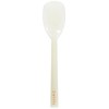 Katsurika Shoji PT-0203 Piti Spoon, Spatula Shape, Large, White, Handle: