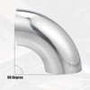 Unifizz 1pc OD 1.5" 90 Degree Mandrel Bend Elbow SS304