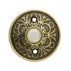 Emtek 2406 2-3/4" Diameter Lancaster Style Brass Lighted Doorbell Rosette,