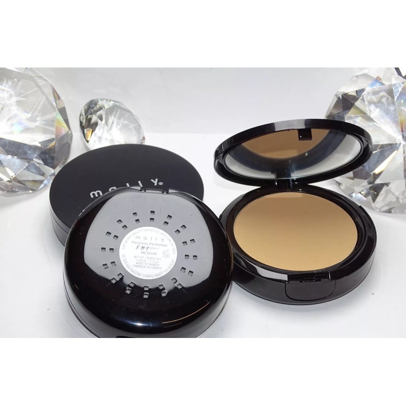 Mally Poreless Perfection Foundation Medium 0.39oz/11g) NEW no box lot