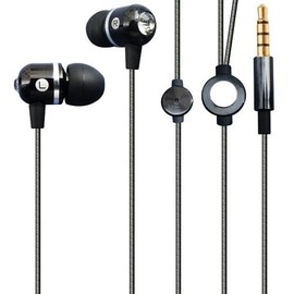 Wired Earphones Hi-Fi Sound Headphones Compatible with Cricket Influence/Icon 2, Handsfree Mic Headset Metal Earbuds in-Ear Earpieces Microphone