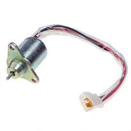 Fuel Shut Off Solenoid M806808 Compatible with John Deere 3009 3011 3012 3014 3015 4019 4X2 6X4 3215 3235 2653A 3215A 4100 2500 2020 1545 3215B 990 4010 4115 3225C 500 X495 X595 2210 3235C 3245C