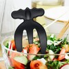 Salad Serving Tongs - Kitchen Tossing Utensils for Household -