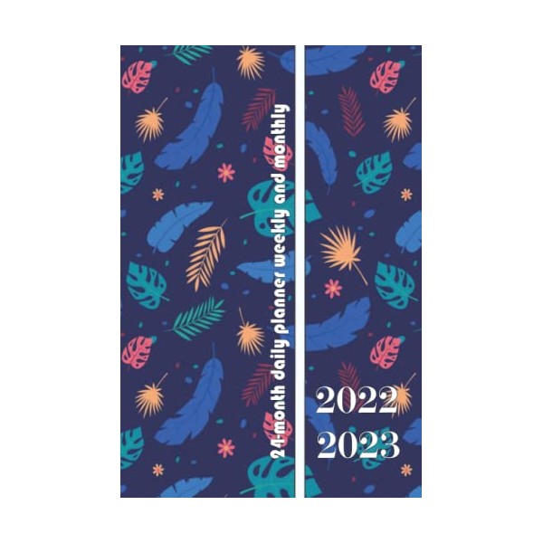 2022-2023/month daily planner weekly and monthly: Funny calendar Headphones Daily