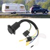 Trailer Wiring Adapter 4 Way to 7 Way Round Trailer