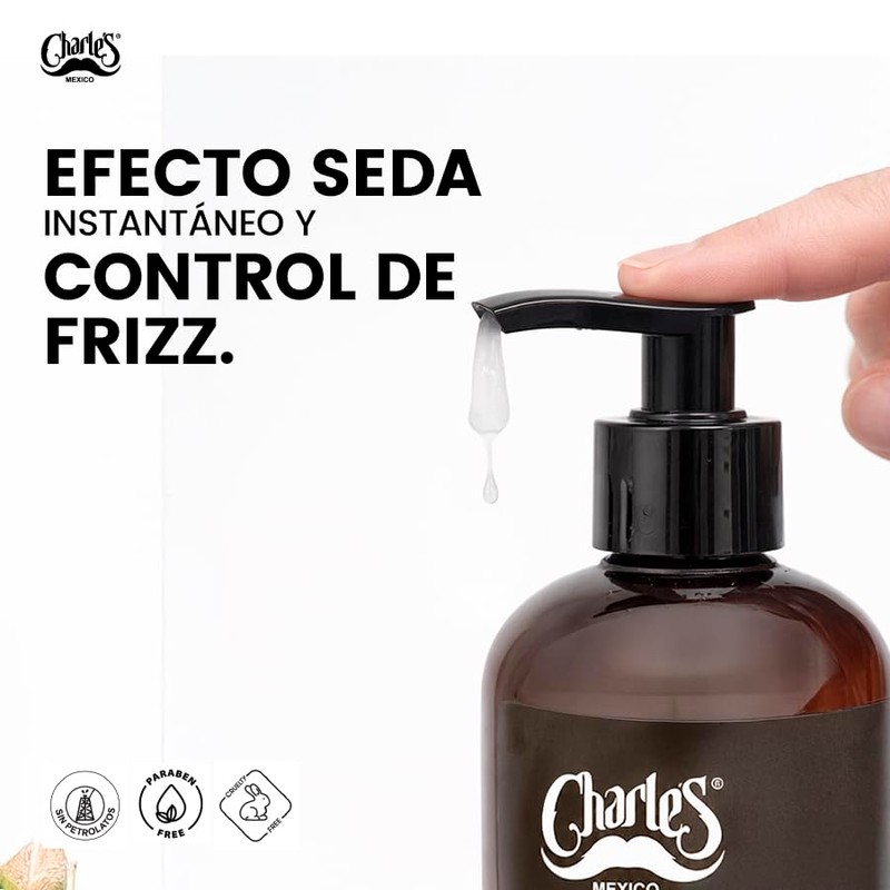 Charles Shampoo 2 en 1 Regular Shampoo y Acondicionador -