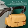 Baby Stroller Organizer Multifunction Waterproof Nylon Stroller Bag Organizer Large