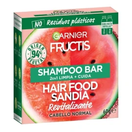 Garnier Shampoo Bar Garnier Fructis  Sandía Revitalizante 60g 2 Pack