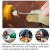 Long Stone Carving Set Diamond Burr Bits Compatible with Dremel,