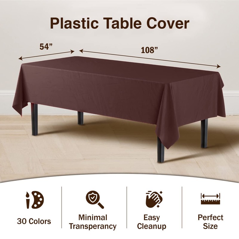 Exquisite *Premium* Brown Table Cover