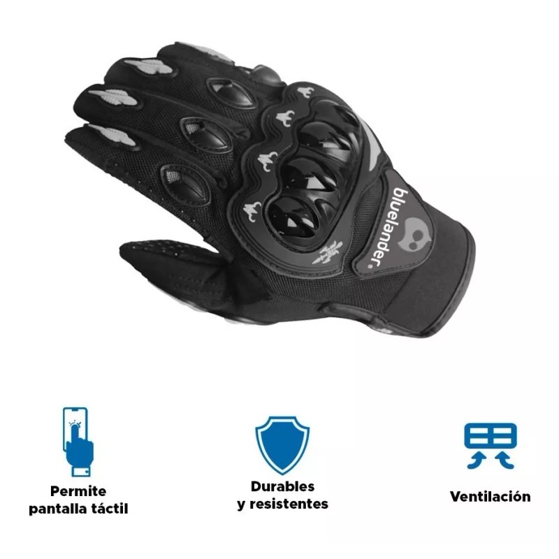 Bluelander Saldo Guantes Para Motociclista Proteccion Talla Xxl