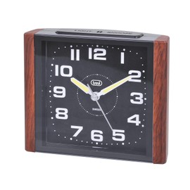 Trevi Electronic Alarm Clock, Wood, 12 x 4 x 10 cm