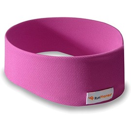 AcousticSheep RunPhones Wireless | Bluetooth Headphones for Running, Exercise & More | Flat Speakers | Rechargeable Battery Lasts Up to 10 Hours | Wild Orchid (Size L)