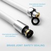 OFFO PVC Smooth Shower Pipe with Washer - 1.2m High
