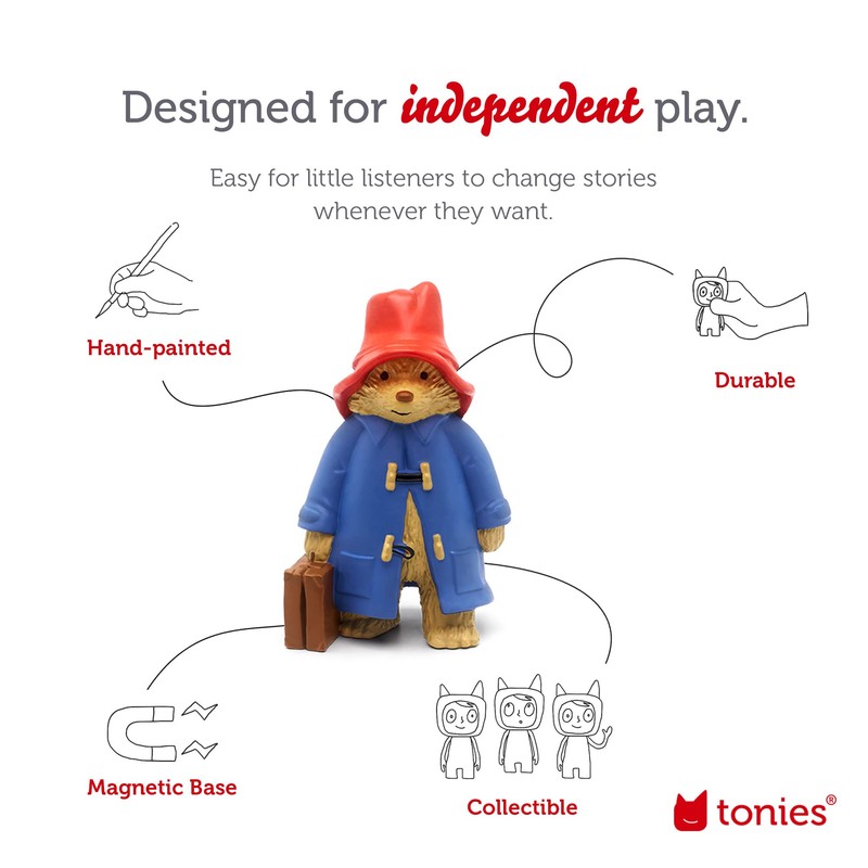 Tonies Paddington Bear Audio Toy Figurine from A Bear Called