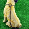 Umysky Dog P Snake Chain Chrome Plated Metal Dog Training