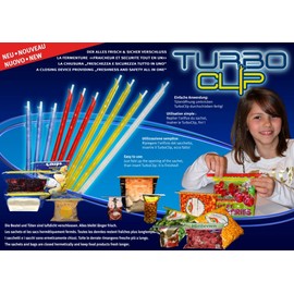 Turbo Clip T Fence tenverschluss (Everything fresh and secure closure