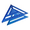 2 Pcs Speed Square, 12 inch 7 inch Carpenter Square